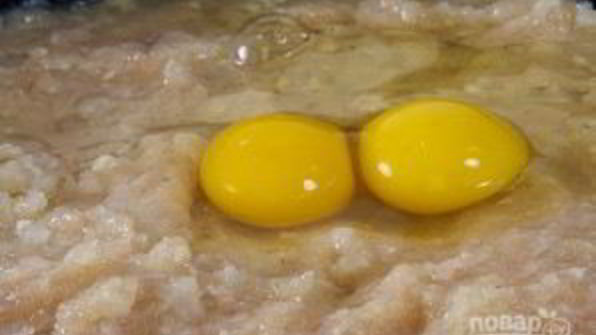 куриные котлеты с картофелем