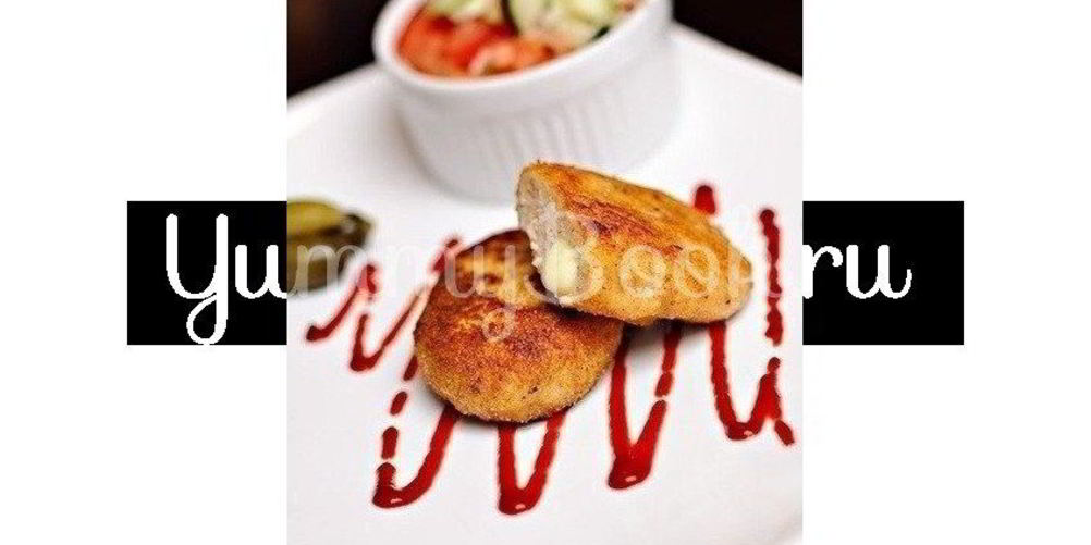 Рецепт куриных котлет с сыром