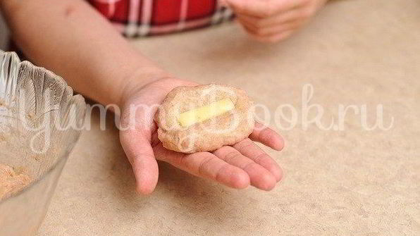 куриные котлеты с сыром