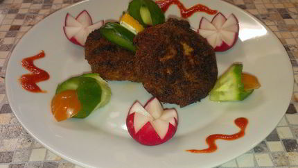 Куриные котлеты в тайском стиле