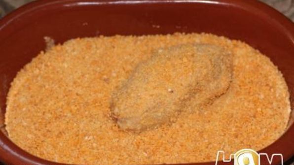 неправильная котлета по-киевски из фарша