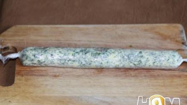 неправильная котлета по-киевски из фарша