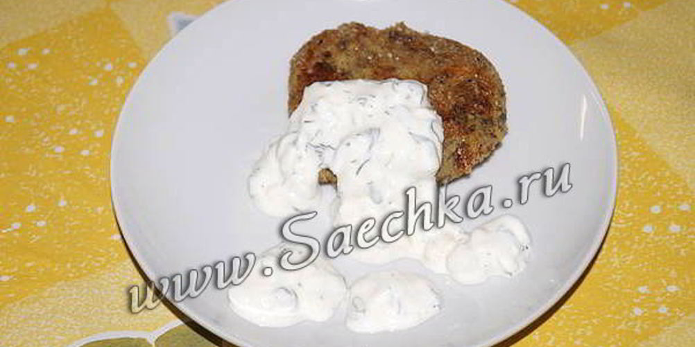 Рецепт постных котлет из грибов