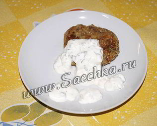 Постные котлеты из грибов