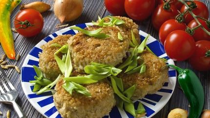 Рыбные котлеты из фарша трески