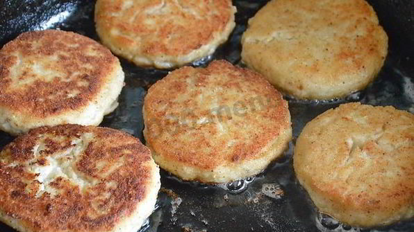 рыбные котлеты из судака