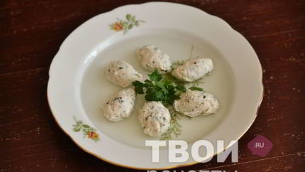 Куриные клецки