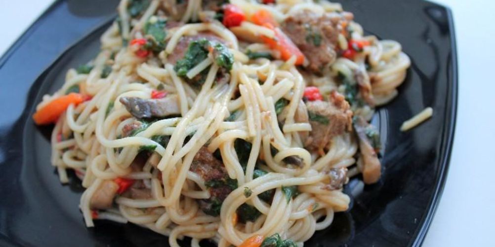 Рецепт лапши японской