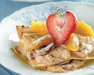 Фруктовая лазанья