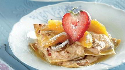 Фруктовая лазанья