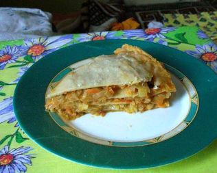 Капустная лазанья