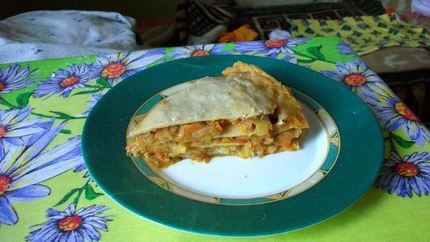 Капустная лазанья