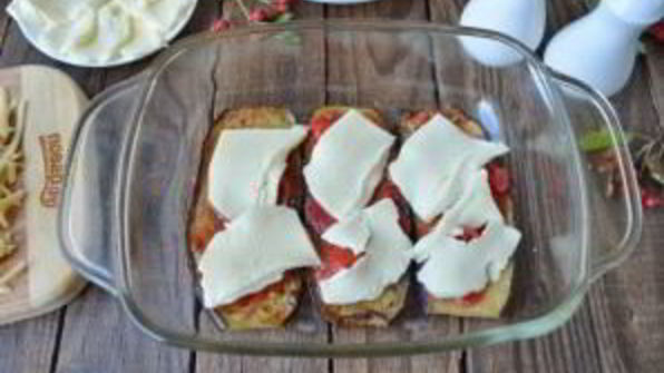 лазанья из баклажанов с сыром
