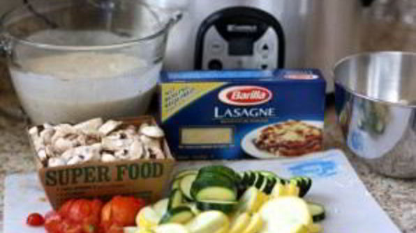 лазанья из кабачков в мультиварке