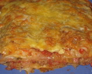 Лазанья из лаваша