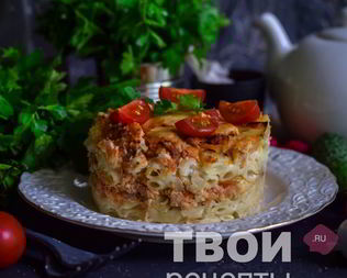 Лазанья из макарон