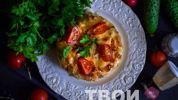 лазанья из макарон