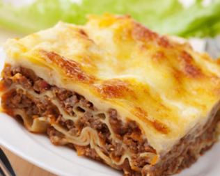 Лазанья из тонкого лаваша
