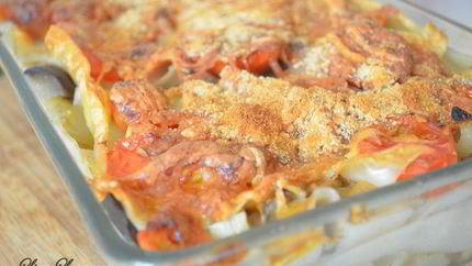 Лазанья-рататуй