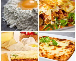 Лазанья с домашним тестом