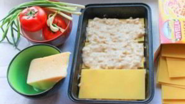 лазанья с фаршем быстро