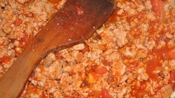 лазанья с кабачками и помидорами с сыром джюгас