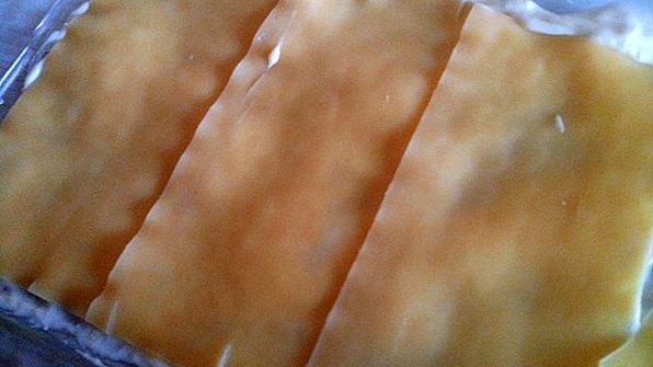 лазанья с куриным рагу