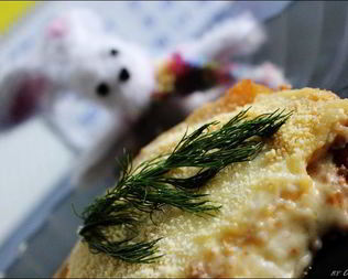 Лазанья с лавашом