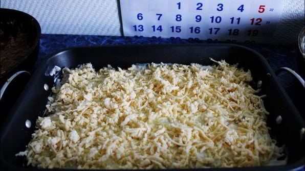 лазанья с лавашом