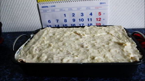 лазанья с лавашом