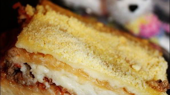 лазанья с лавашом