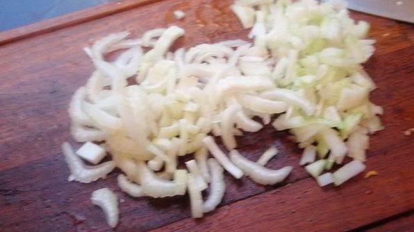 лазанья с лисичками и сельдереем