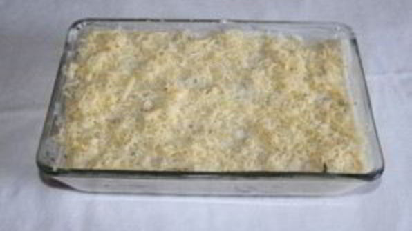 лазанья с лососем