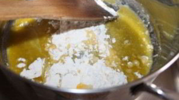 лазанья с лососем