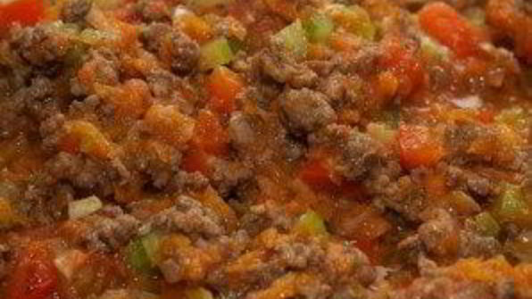 лазанья с мясом