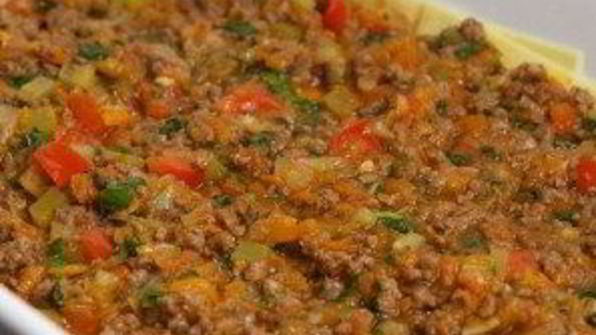 лазанья с мясом