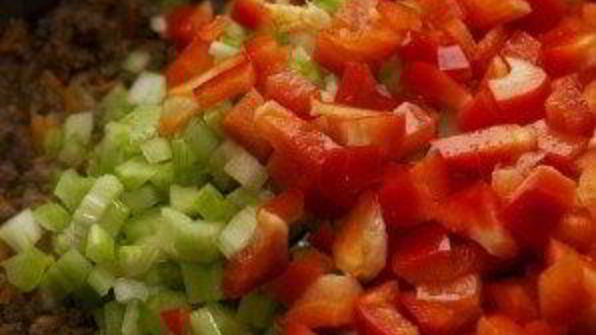 лазанья с мясом