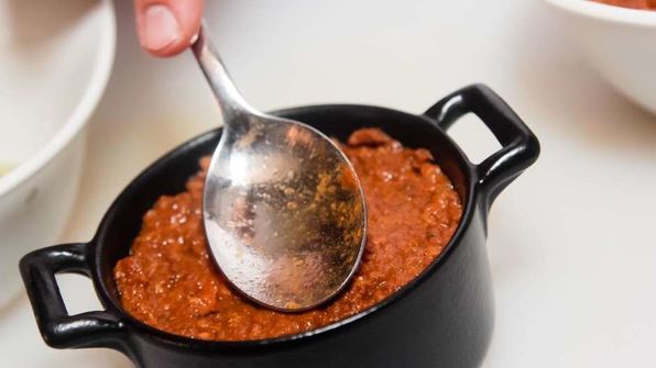 лазанья с овощами и фаршем