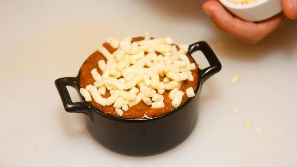 лазанья с овощами и фаршем