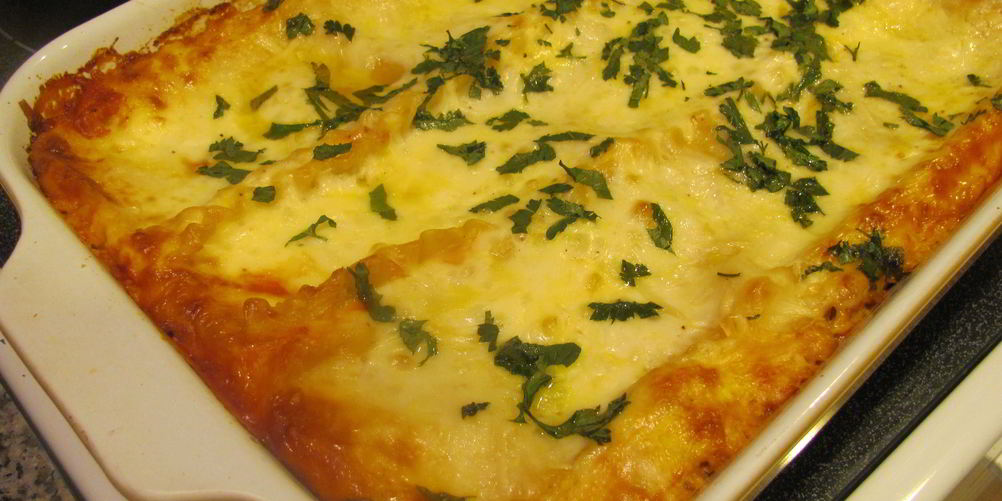 Рецепт лазаний с тыквой