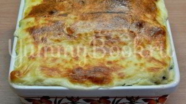 лазанья со шпинатом