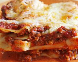 Лазанья со свининой