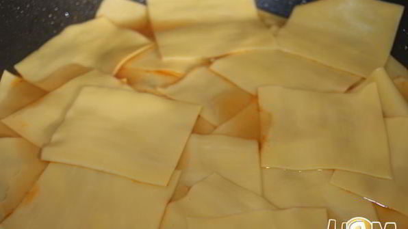 лазанья-суп с говядиной и овощами