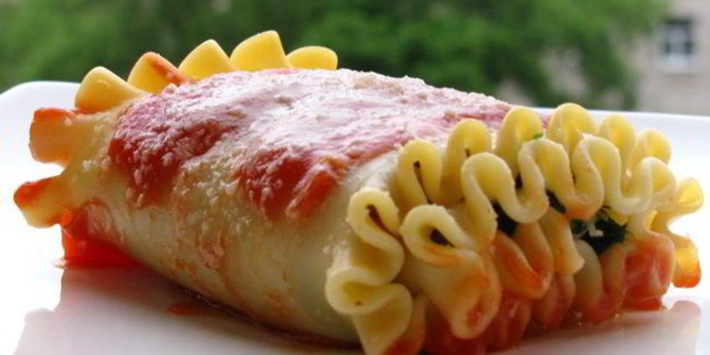 Рецепт лазаний в рулетиках