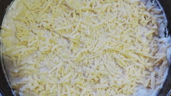 зеленая лазанья на лаваше