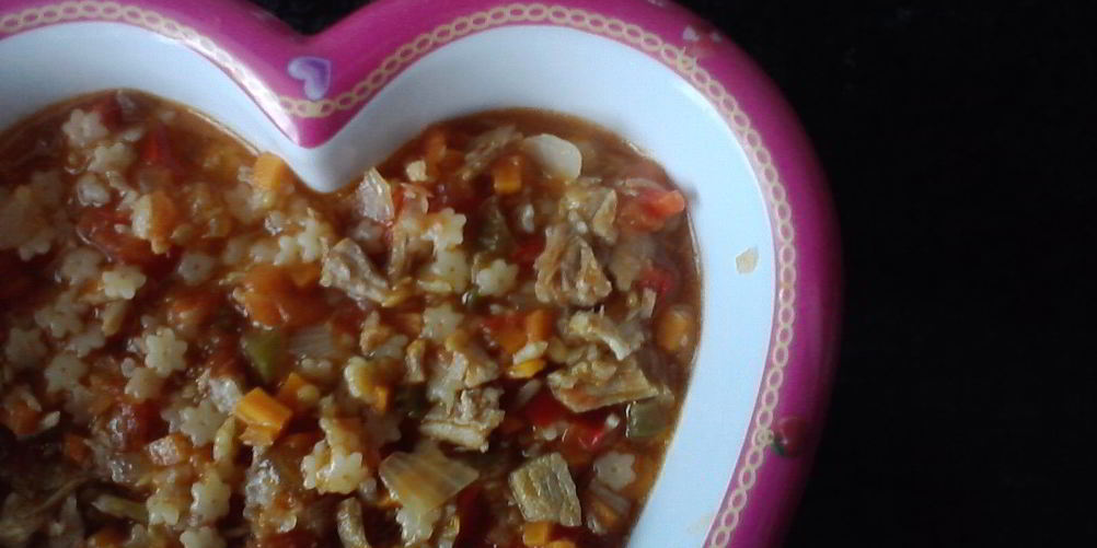 Рецепт детских макарон в томатном соусе с мясом