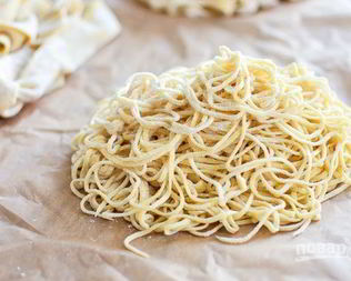 Домашние спагетти