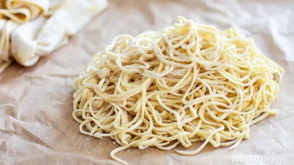 Домашние спагетти