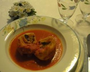 Фаршированная паста Lumaconi по-итальянски