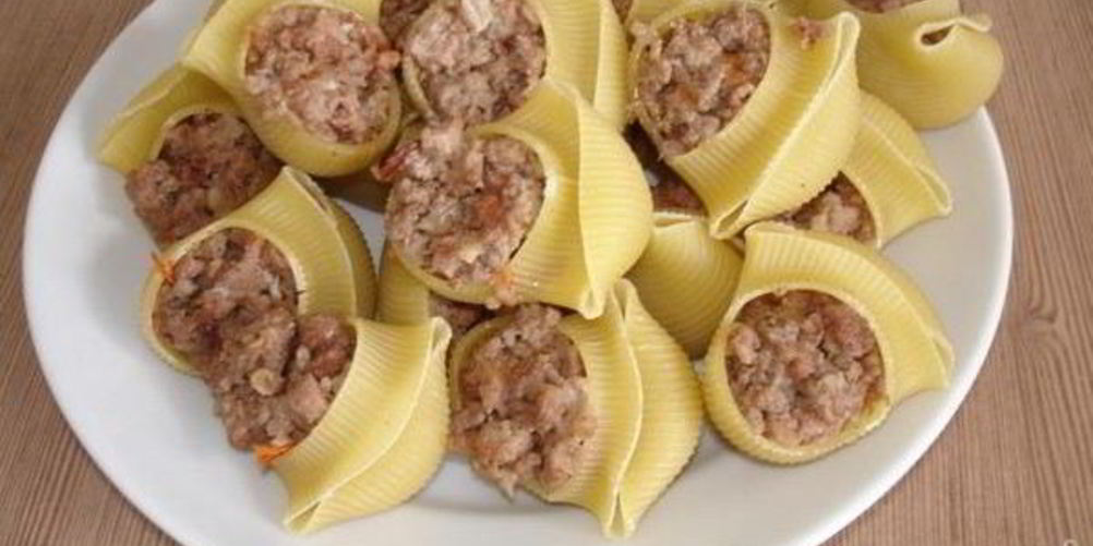 Рецепт фаршированных макарон
